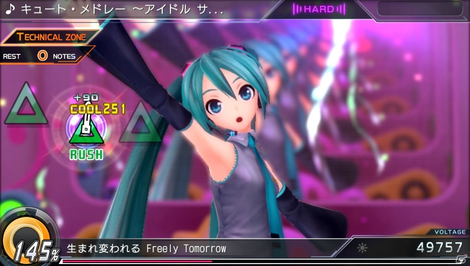 PS4/PS Vita「初音ミク -Project DIVA- X」アイドルソングを集めたメドレーも収録―コミュニケーションが楽しめる「ホーム」も紹介の画像39