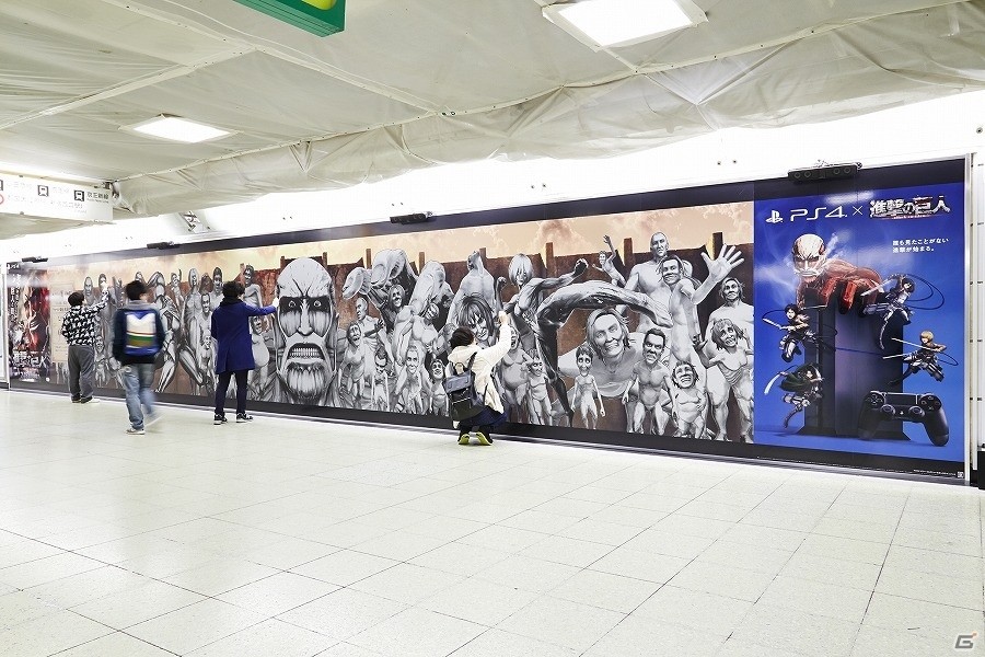 PS4「進撃の巨人」新宿駅に大量の巨人が襲来！2月18日より「ウォール・新宿奪還作戦」が発令の画像8