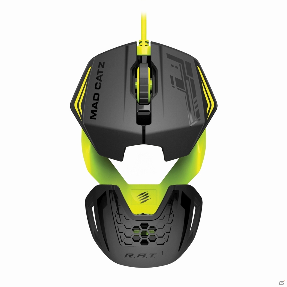 マッドキャッツ、超軽量デザインのゲーミングマウス「RAT1TM マウス ブラック」を2月19日に発売の画像3