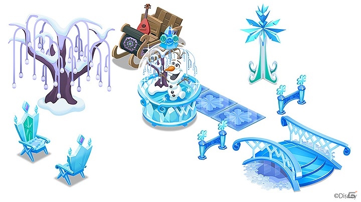 iOS/Android「ディズニー マジックキャッスル ドリーム・アイランド」イベント「アナとオラフのFun！Fun！Frozen」が開催の画像9