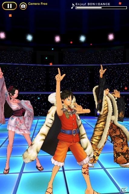 iOS/Android「ONE PIECE DANCE BATTLE」フルダンス鑑賞機能が実装！カーニバル衣装のキャラクターも登場の画像1