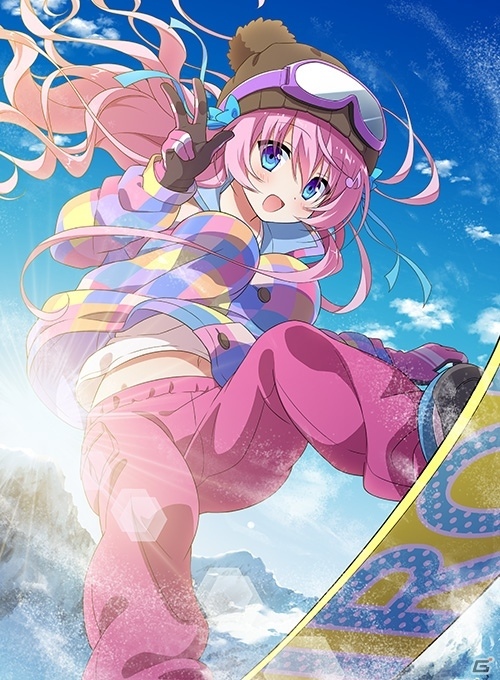 ニコニコアプリ「桃色大戦ぱいろん・生」音咲カノン＆桂珪の冬限定ver.が登場の画像1
