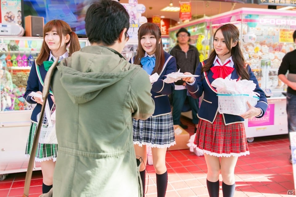 「ガールフレンド（仮）」＆「ガールフレンド（♪）」聖櫻学園の「指先まで温め隊」が秋葉原に登場！バレンタインデーお配り会の公式レポートが到着の画像8