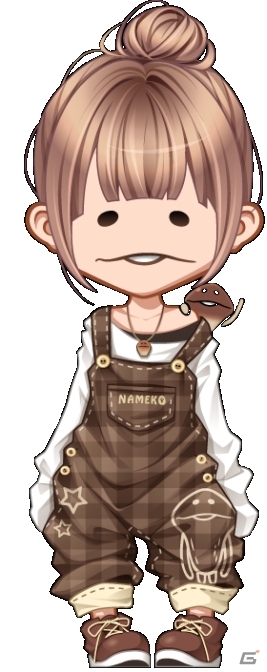 ハンゲーム「アバターPure」に「なめこ」コラボアバターがラインナップの画像2