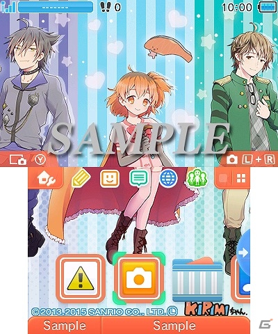 あの“KIRIMIちゃん.”が擬人化！3DSテーマ「ぎじんか KIRIMIちゃん.」が配信開始の画像1