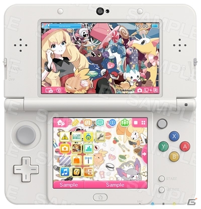 ポケモンの3DS用テーマに描き下ろし「チャンピオン ダイゴ」「XY ヒロイン」がラインナップの画像2