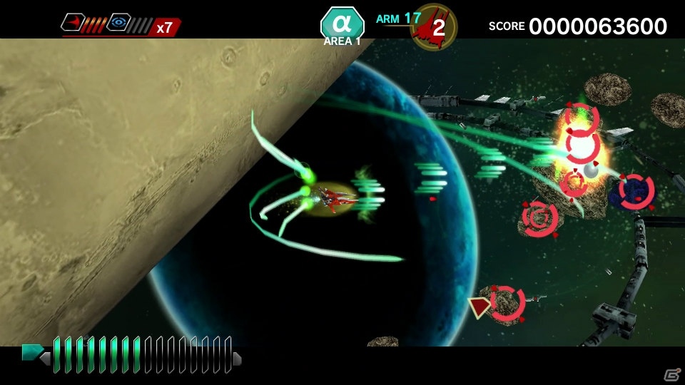 PS4/PS Vita/PC「ダライアスバースト クロニクルセイバーズ」DLC第1弾としてタイトーのSTG3タイトルの機体が登場！第2弾はセガとコラボの画像35
