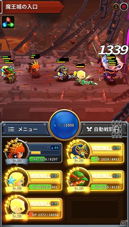 iOS/Android「メダルマスターズ」が配信開始！英雄の能力・属性・スキルで奥深いバトルが楽しめるカジュアルRPGの画像5
