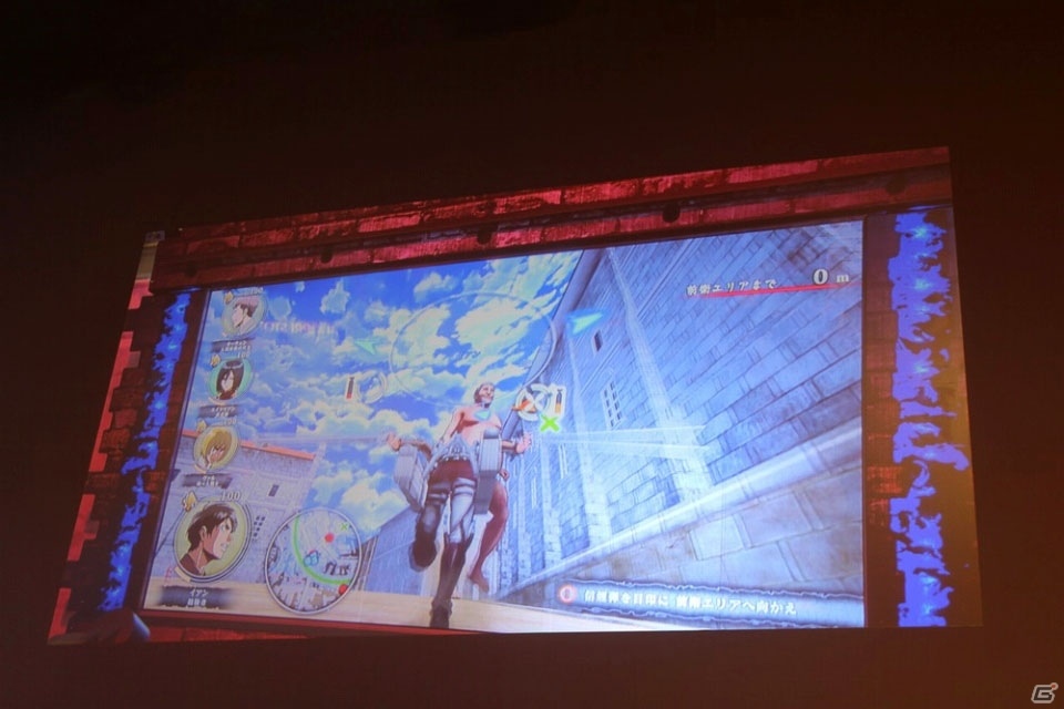 【JAEPO 2016】2丁のスナップブレードを使いこなし、協力して巨人を駆逐せよ！AC「進撃の巨人 TEAM BATTLE」ステージレポートの画像13