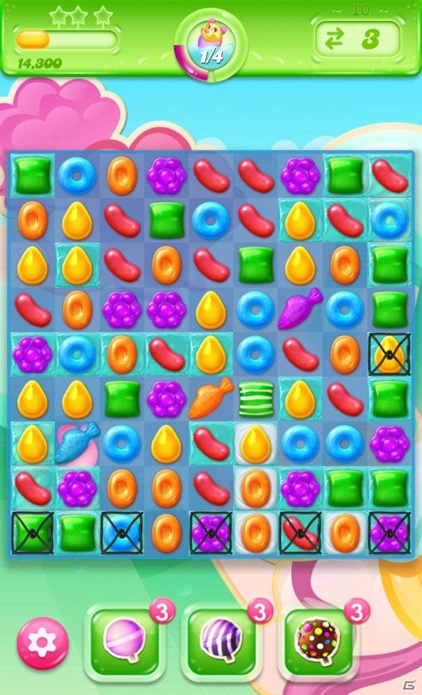 iOS/Android向けパズルゲーム「キャンディークラッシュゼリー」を紹介！今週のおすすめスマホゲームアプリレビューの画像4