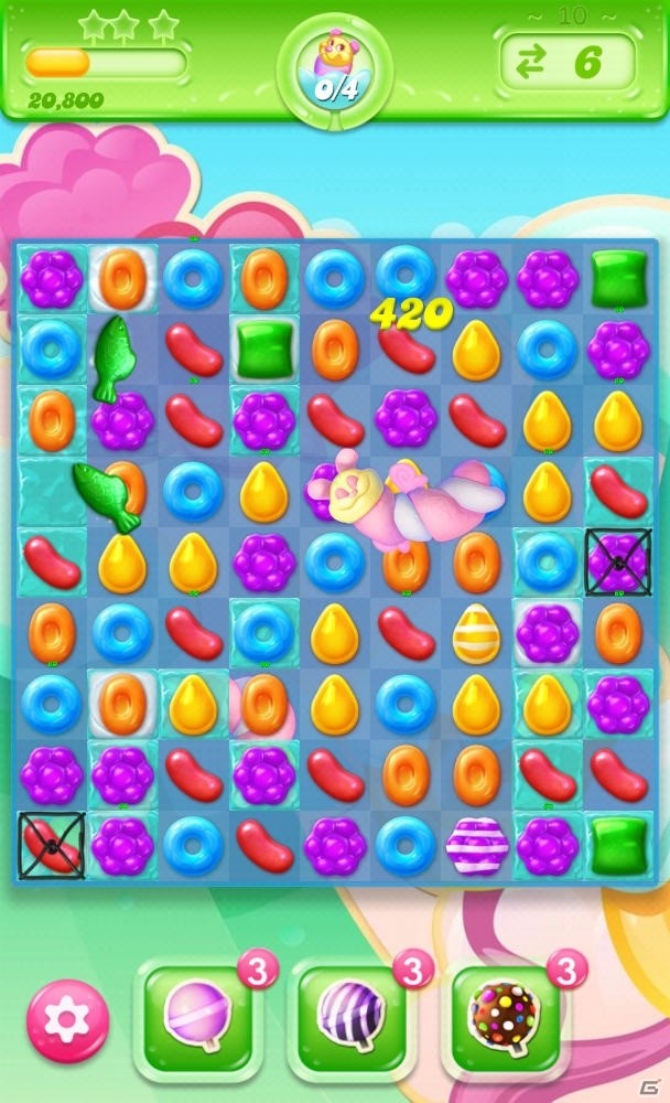 iOS/Android向けパズルゲーム「キャンディークラッシュゼリー」を紹介！今週のおすすめスマホゲームアプリレビューの画像5