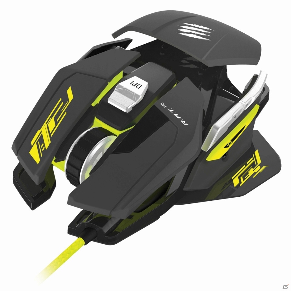 マッドキャッツ、1944通りの形状変更が可能なゲーミングマウス「R.A.T.TM PRO」＆普及版「R.A.T.TM PRO S」を発売の画像10