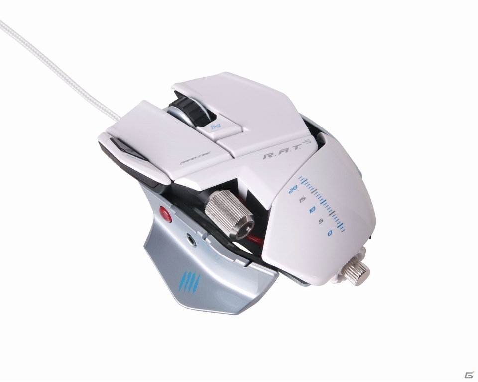 マッドキャッツ、多機能ゲーミングマウスシリーズの透明パッケージ第1弾「R.A.T.5 Mouse」「R.A.T.3 Mouse」を発売の画像2