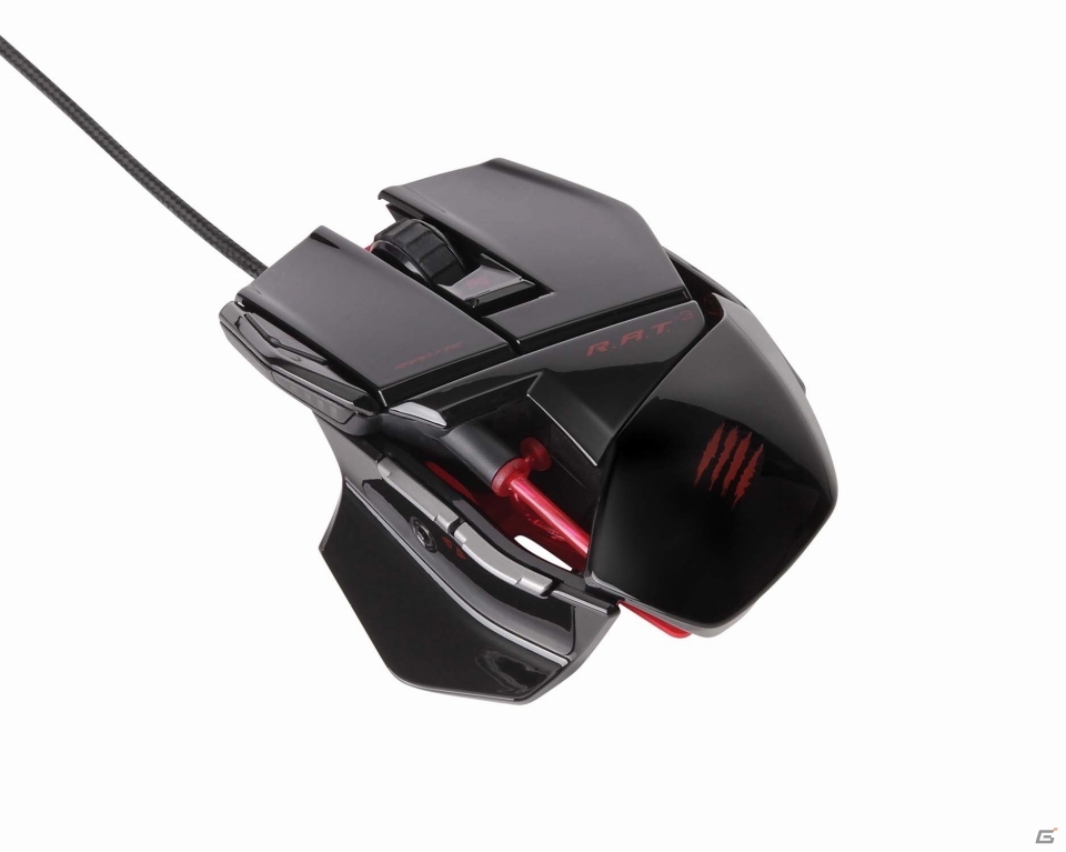 マッドキャッツ、多機能ゲーミングマウスシリーズの透明パッケージ第1弾「R.A.T.5 Mouse」「R.A.T.3 Mouse」を発売の画像3