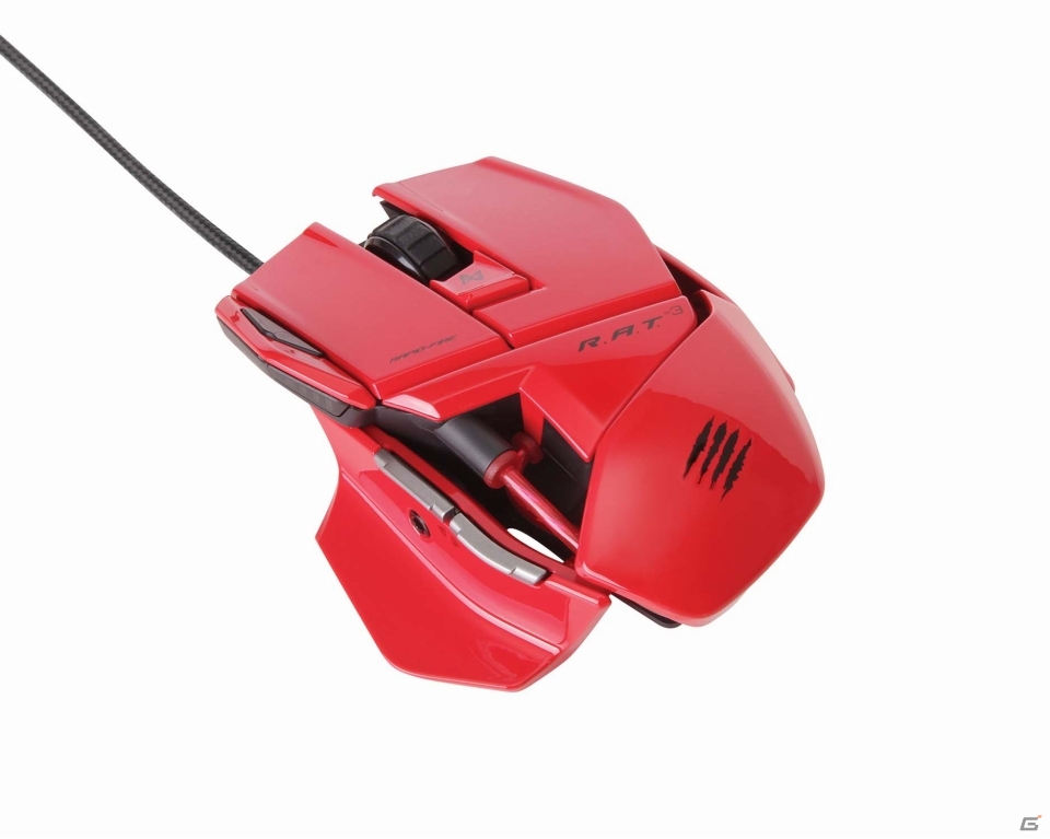 マッドキャッツ、多機能ゲーミングマウスシリーズの透明パッケージ第1弾「R.A.T.5 Mouse」「R.A.T.3 Mouse」を発売の画像4