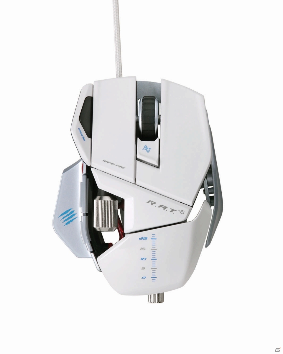 マッドキャッツ、多機能ゲーミングマウスシリーズの透明パッケージ第1弾「R.A.T.5 Mouse」「R.A.T.3 Mouse」を発売の画像6