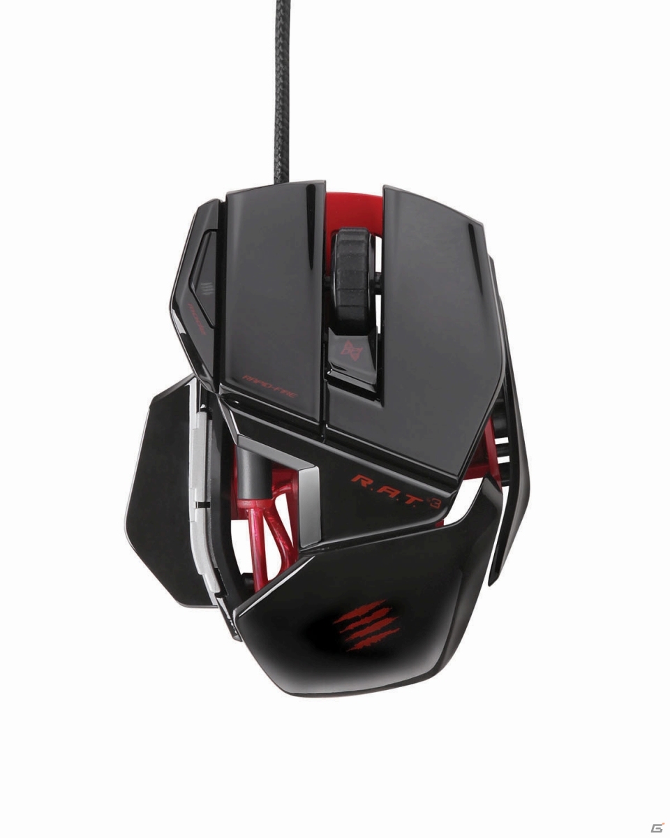 マッドキャッツ、多機能ゲーミングマウスシリーズの透明パッケージ第1弾「R.A.T.5 Mouse」「R.A.T.3 Mouse」を発売の画像7