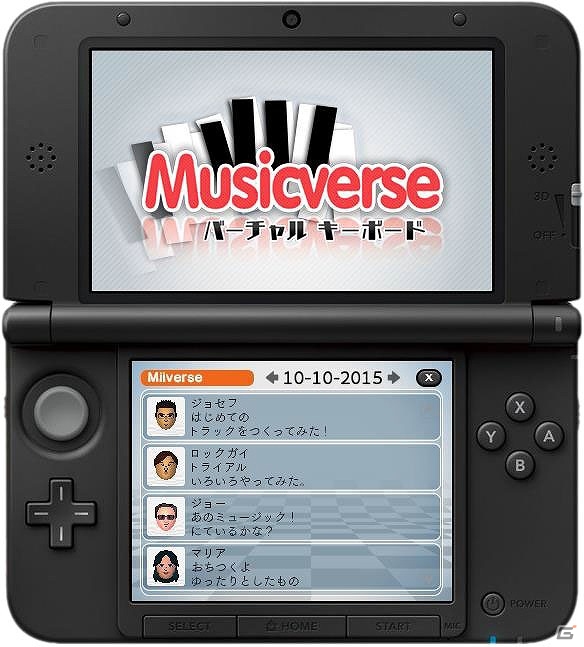 多彩な楽器で簡単に作曲ができる3DS「Musicverse バーチャル キーボード」が3月2日に配信の画像6