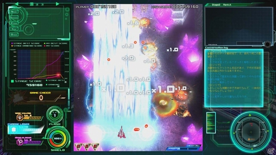 Xbox One「雷電V」が本日発売！公式サイトにて新たなキャラクター情報＆サウンド試聴ページ、壁紙が公開にの画像4