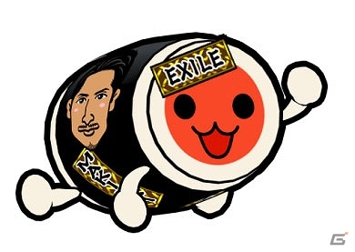 iOS/Android「太鼓の達人プラス★新曲取り放題！」きせかえアイテムや楽曲が配信される「EXILE MAKIDAI 関口メンディー」コラボがスタートの画像1