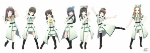 PS Vita「ミラクルガールズフェスティバル」追加コスチューム「這いよれ！ニャル子さんF：ステージ衣装Aセット」「きんいろモザイク：メイド服セット」などが配信の画像9