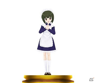 PS Vita「ミラクルガールズフェスティバル」追加コスチューム「這いよれ！ニャル子さんF：ステージ衣装Aセット」「きんいろモザイク：メイド服セット」などが配信の画像15