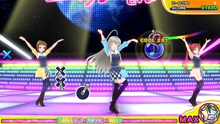 PS Vita「ミラクルガールズフェスティバル」追加コスチューム「這いよれ！ニャル子さんF：ステージ衣装Aセット」「きんいろモザイク：メイド服セット」などが配信の画像2