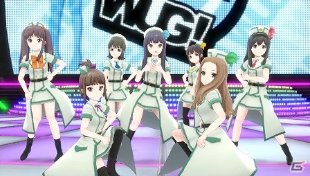 PS Vita「ミラクルガールズフェスティバル」追加コスチューム「這いよれ！ニャル子さんF：ステージ衣装Aセット」「きんいろモザイク：メイド服セット」などが配信の画像7