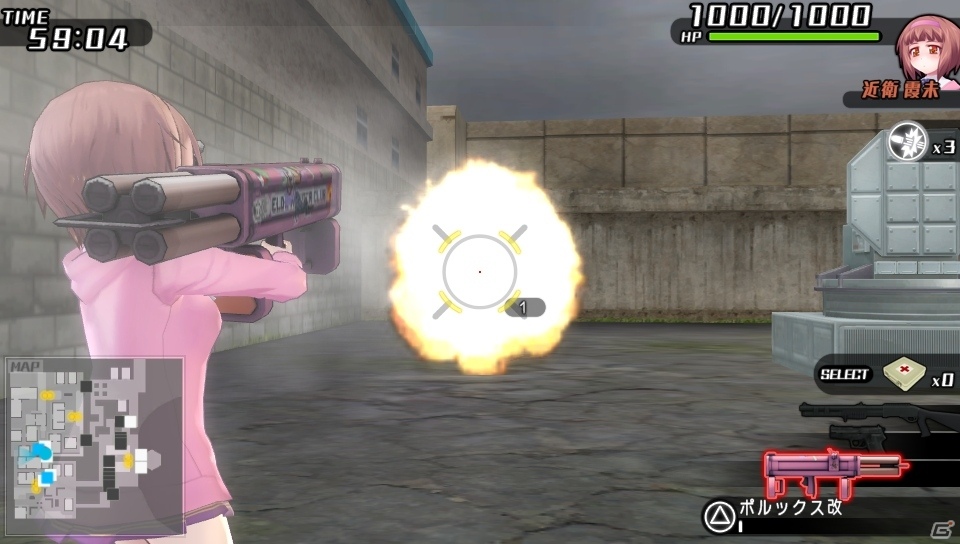 PS Vita「バレットガールズ2」購買部の雪城瑠水がプレイアブル化！おしゃぶり、うなぎ、練乳を使った尋問はいかが？の画像20
