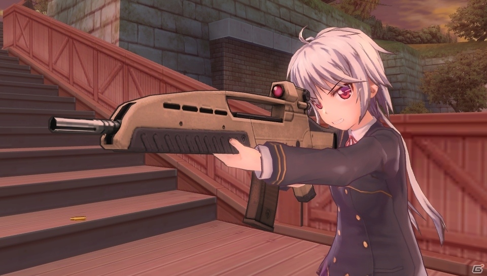 PS Vita「バレットガールズ2」購買部の雪城瑠水がプレイアブル化！おしゃぶり、うなぎ、練乳を使った尋問はいかが？の画像25