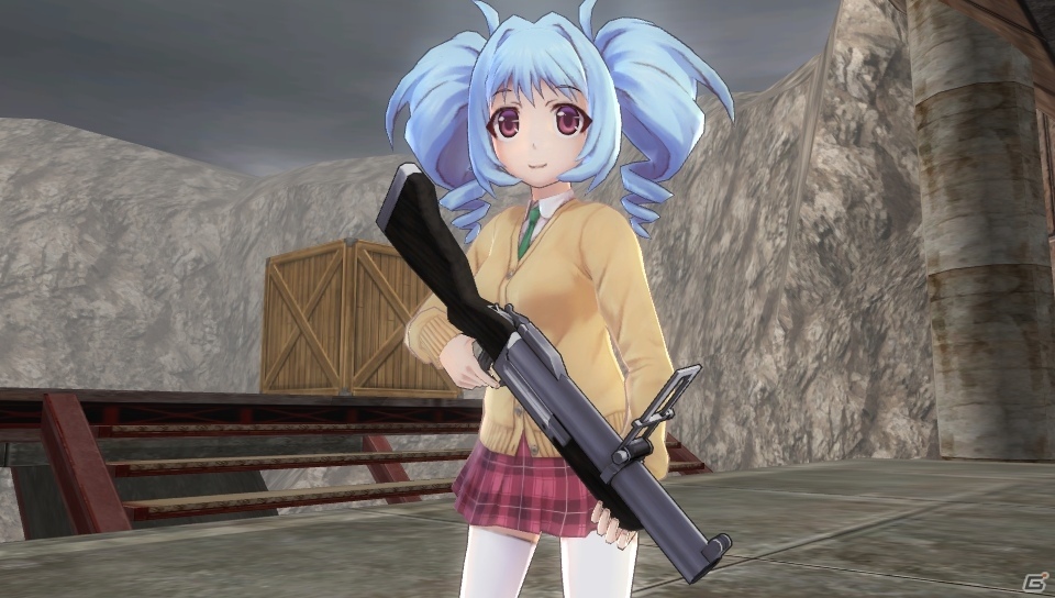 PS Vita「バレットガールズ2」購買部の雪城瑠水がプレイアブル化！おしゃぶり、うなぎ、練乳を使った尋問はいかが？の画像5