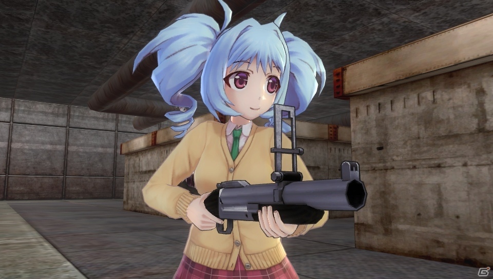 PS Vita「バレットガールズ2」購買部の雪城瑠水がプレイアブル化！おしゃぶり、うなぎ、練乳を使った尋問はいかが？の画像6