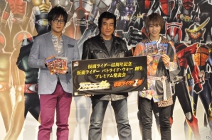 歴代仮面ライダーが一同に集結！藤岡弘、さんや細川茂樹さん、西銘駿さんが登場した「仮面ライダー バトライド・ウォー 創生」発売記念発表会をレポートの画像16