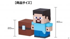 「Minecraft」の登場キャラクターとブロックが消しゴムに！「マイケシ」シリーズが2016年5月下旬に発売の画像2
