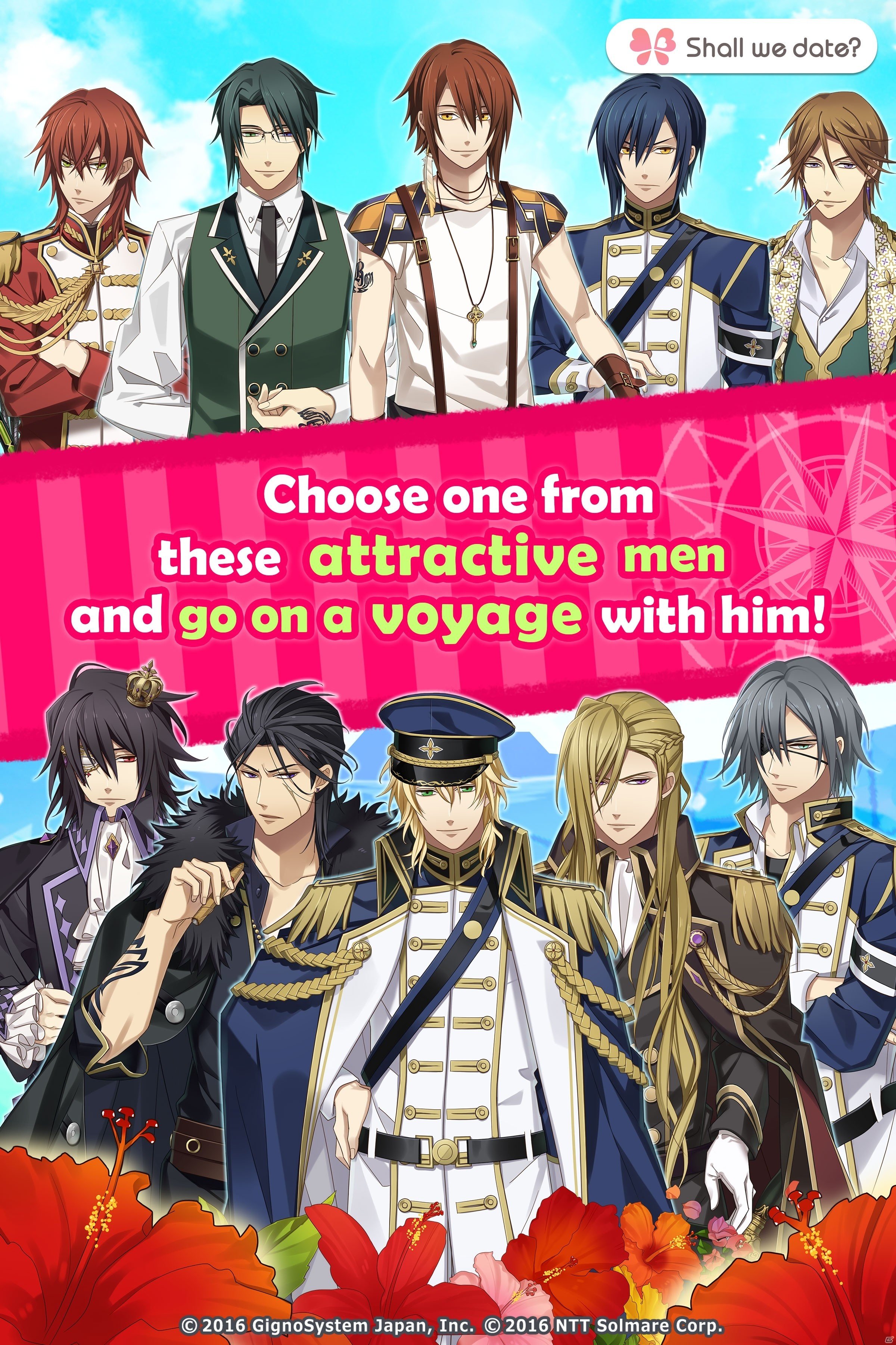 「恋スル海賊レジェンド」の海外版「Shall we date？：Pirates -Treasured Love in the Ocean-」がiOS/Android向けに配信の画像2