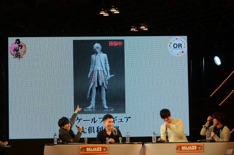 【WF2016冬】井口祐一さん、新垣樽助さんらが刀剣男士とフィギュアを語る！「Orange Rouge『刀剣乱舞-ONLINE-』ステージ弐」をレポートの画像20