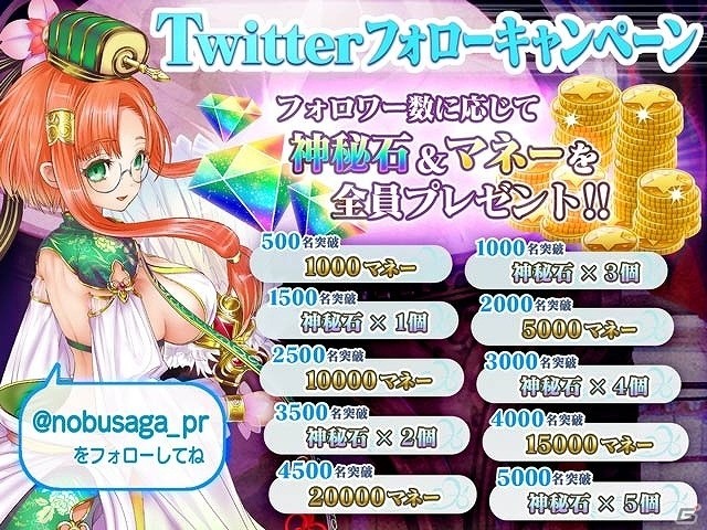 史上の偉人たちをモチーフにした魔法少女たちが戦う「魔法陣少女 ノブナガサーガ」の事前登録受付が開始！の画像3