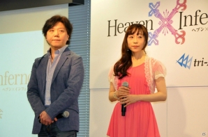 左から杉山紀彰さん、椎名へきるさん