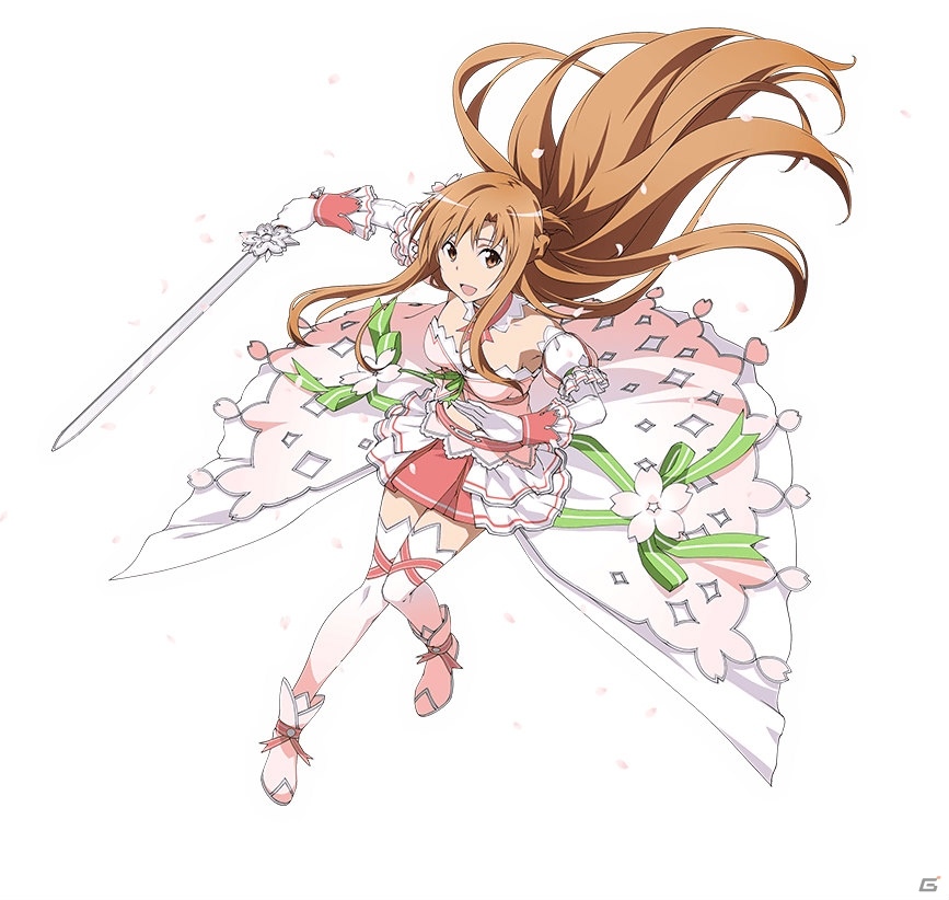 iOS/Android「ソードアート・オンライン コード・レジスタ」アスナ＆ストレアが桜装備で登場！イベント「桜花参集！春の麗装」も開催の画像1