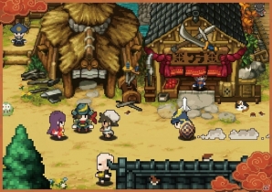 PS Vita「クラシックダンジョン 戦国」名だたる武将たちが仲間として登場！拠点“魔の開かず”では築城も可能にの画像9