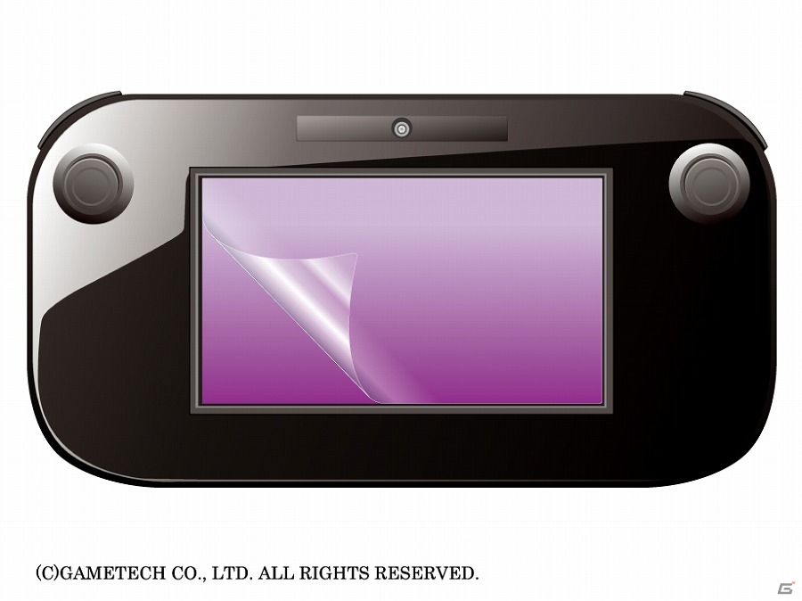 簡単・キレイに貼れて画面のキズをしっかりガードするWiiU GamePad用液晶保護シート「空気ゼロシートU」が発売の画像3