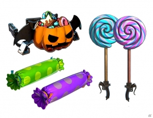 PS4/PS3/PS Vita「進撃の巨人」立体機動装置やブレードがハロウィーン仕様に！？有料DLC第3弾が配信開始の画像6