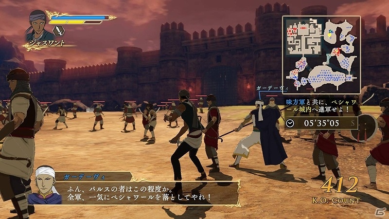 「アルスラーン戦記×無双」ジャスワントとなってパルスの万騎長と刃を交えるダウンロードコンテンツが配信の画像3