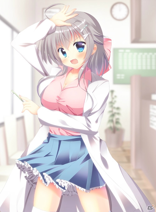 ニコニコアプリ「桃色大戦ぱいろん・生」女子高生勇者「葉月勇花」と歯科学生「山切詩弦」の日常ver.が登場！の画像3