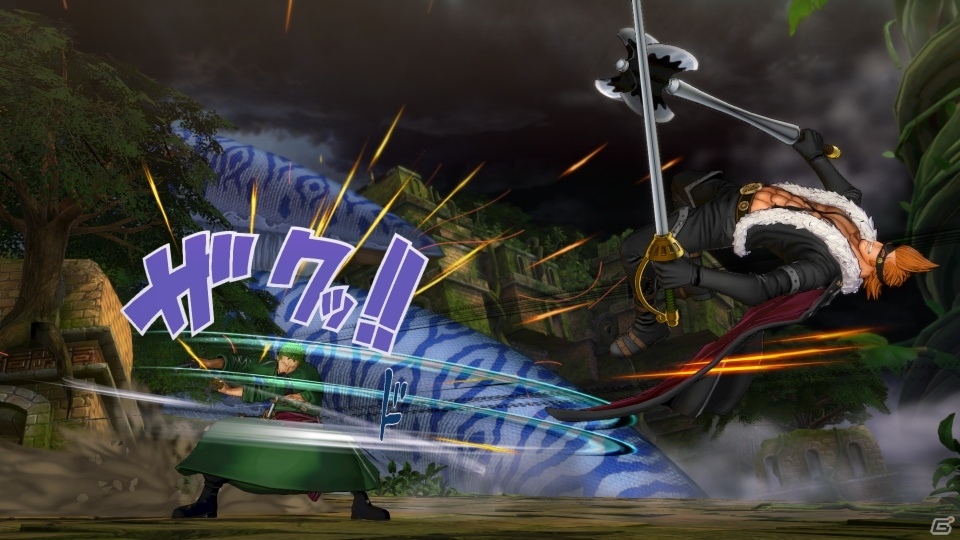 「ONE PIECE BURNING BLOOD」交代しながら攻防する結束連撃（トライブチェーン）＆結束援護（トライブアシスト）を紹介！超巨大キャラもプレイアブル化の画像2