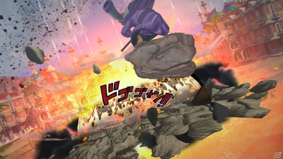 「ONE PIECE BURNING BLOOD」交代しながら攻防する結束連撃（トライブチェーン）＆結束援護（トライブアシスト）を紹介！超巨大キャラもプレイアブル化の画像8