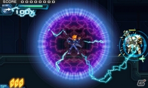 「蒼き雷霆 ガンヴォルト 爪」が3DSで今夏発売！DL専売で人気を博す本格横スクロール2Dアクションの続編が登場の画像13