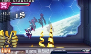 「蒼き雷霆 ガンヴォルト 爪」が3DSで今夏発売！DL専売で人気を博す本格横スクロール2Dアクションの続編が登場の画像37