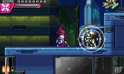 「蒼き雷霆 ガンヴォルト 爪」が3DSで今夏発売！DL専売で人気を博す本格横スクロール2Dアクションの続編が登場の画像27