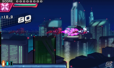 「蒼き雷霆 ガンヴォルト 爪」が3DSで今夏発売！DL専売で人気を博す本格横スクロール2Dアクションの続編が登場の画像29